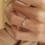 0.82 Karat Prenses Kesim GIA/HRD Sertifikalı Tektaş Pırlanta Yüzük - RNF0488 | Pırlanta Yüzük | Ronaff Pırlanta | Tektaş Yüzük, Pırlanta Yüzük, Kolye, Küpe