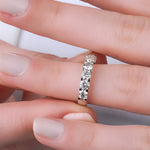 0.84 Karat Pırlantalı Yarımtur Yüzük - RNF0590 | Tamtur Pırlanta Yüzük | Ronaff Pırlanta | Tektaş Yüzük, Pırlanta Yüzük, Kolye, Küpe