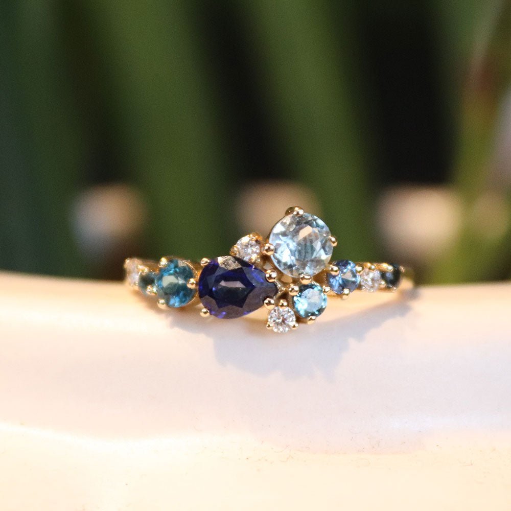 0.85 Karat Renkli Taşlı Pırlantalı Yüzük - RNF0247 | Renkli Pırlantalı Yüzükler | Ronaff Pırlanta | Tektaş Yüzük, Pırlanta Yüzük, Kolye, Küpe