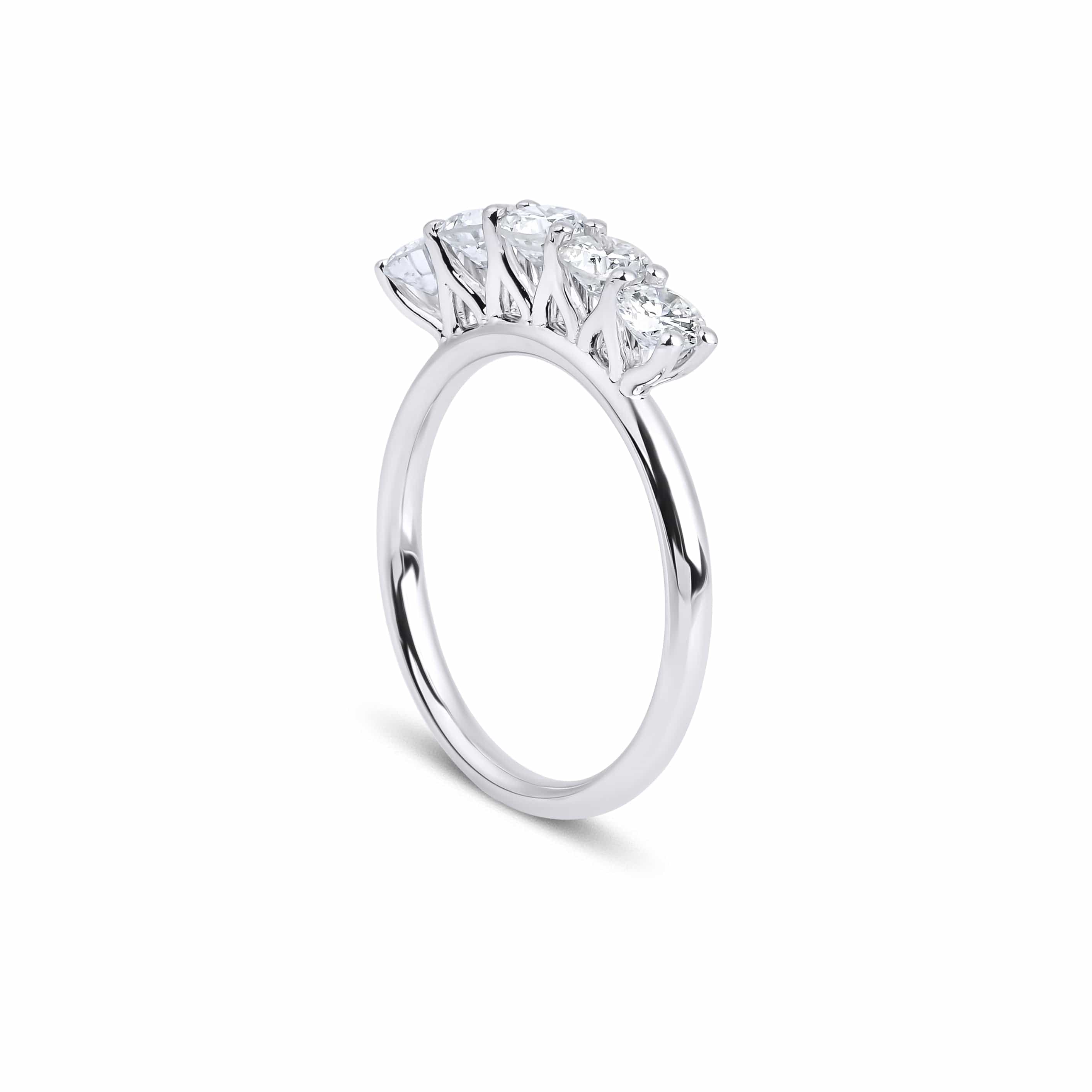 0.85 Karat Özel Tasarım Beştaş Yüzük -RNF0390 | Tektaş Pırlanta | Ronaff Pırlanta | Tektaş Yüzük, Pırlanta Yüzük, Kolye, Küpe