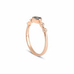 0.86 Karat Oval Kesim Safir Pırlantalı Yüzük - RNF0497 | Renkli Taşlı Yüzükler | Ronaff Pırlanta | Tektaş Yüzük, Pırlanta Yüzük, Kolye, Küpe