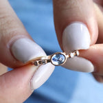 0.86 Karat Oval Kesim Safir Pırlantalı Yüzük - RNF0497 | Renkli Taşlı Yüzükler | Ronaff Pırlanta | Tektaş Yüzük, Pırlanta Yüzük, Kolye, Küpe