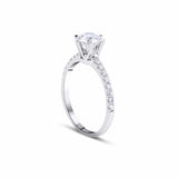 0.86 Karat Yuvarlak Kesim HRD Sertifikalı Tektaş Pırlanta Yüzük - RNF0504 | Tektaş Pırlanta | Ronaff Pırlanta | Tektaş Yüzük, Pırlanta Yüzük, Kolye, Küpe