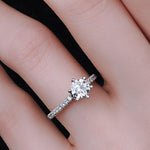 0.86 Karat Yuvarlak Kesim HRD Sertifikalı Tektaş Pırlanta Yüzük - RNF0504 | Tektaş Pırlanta | Ronaff Pırlanta | Tektaş Yüzük, Pırlanta Yüzük, Kolye, Küpe