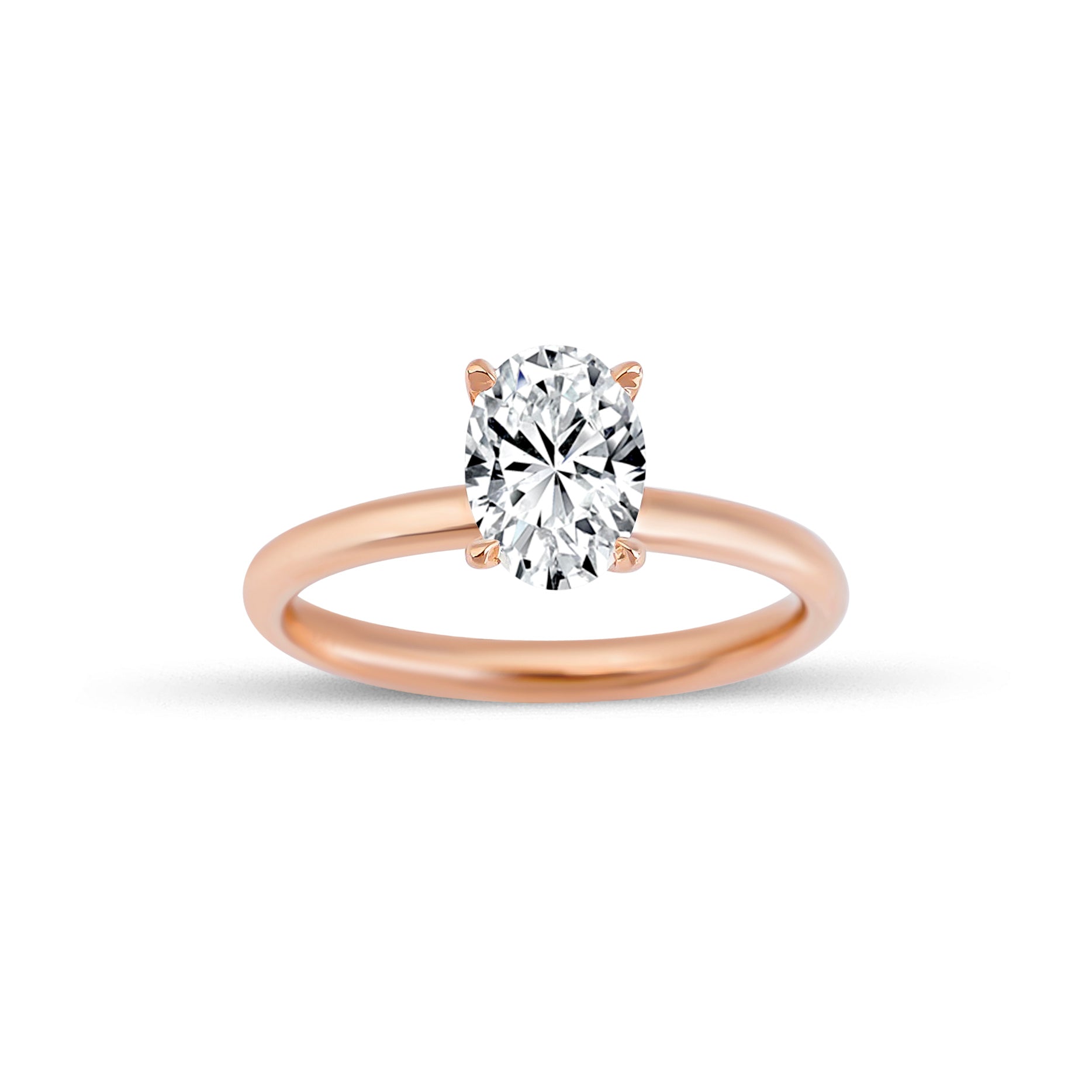 0.90 Karat Oval Kesim HRD Sertifikalı Tektaş Pırlanta Yüzük - RNF0555 | Tektaş Pırlanta | Ronaff Pırlanta | Tektaş Yüzük, Pırlanta Yüzük, Kolye, Küpe