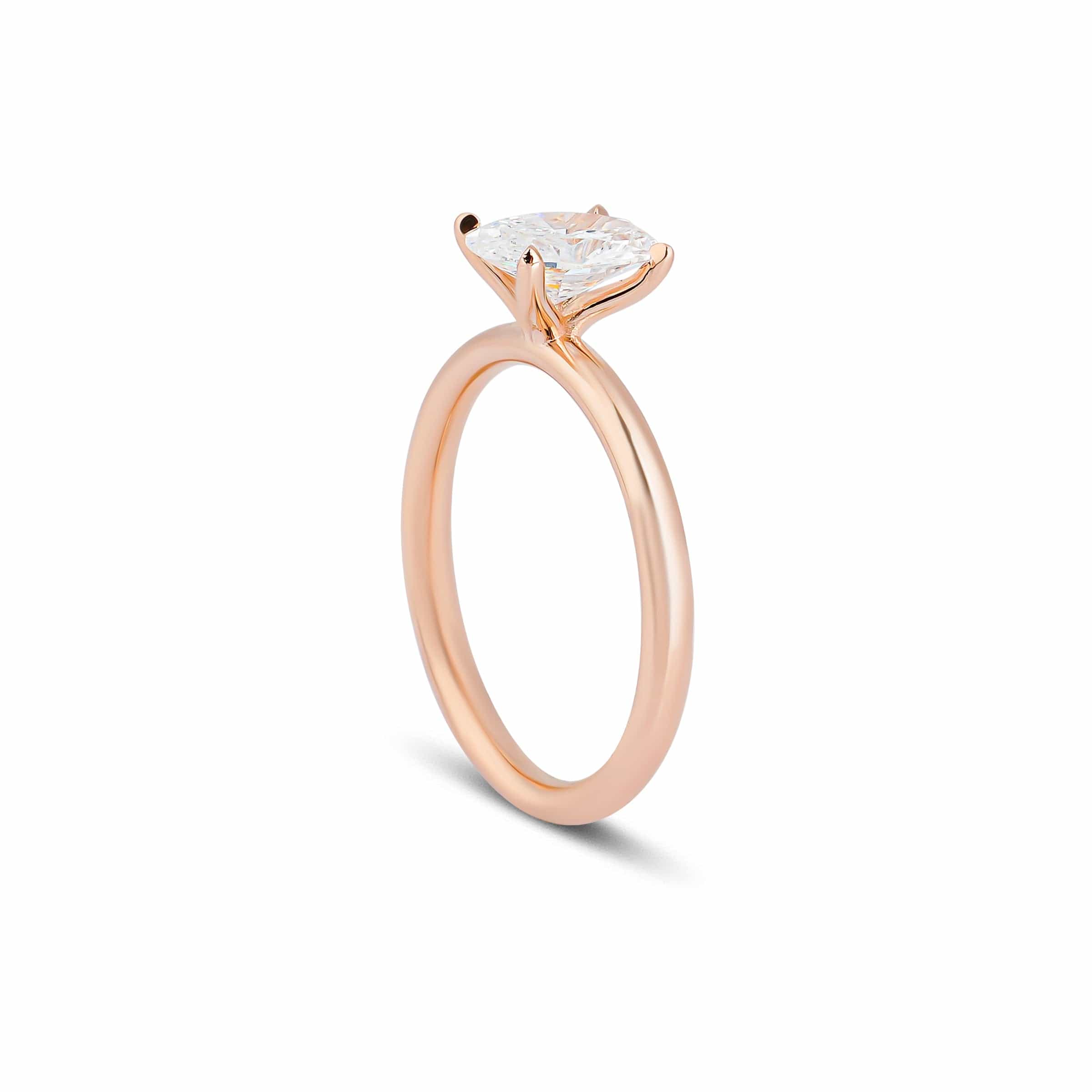 0.90 Karat Oval Kesim HRD Sertifikalı Tektaş Pırlanta Yüzük - RNF0555 | Tektaş Pırlanta | Ronaff Pırlanta | Tektaş Yüzük, Pırlanta Yüzük, Kolye, Küpe