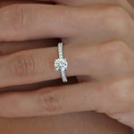 0.90 Karat & 0.24 Karat Yuvarlak Kesim HRD Sertifikalı Tektaş Pırlanta Yüzük - RNF0470 | Tektaş Pırlanta | Ronaff Pırlanta | Tektaş Yüzük, Pırlanta Yüzük, Kolye, Küpe