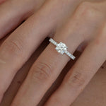 0.90 Karat & 0.24 Karat Yuvarlak Kesim HRD Sertifikalı Tektaş Pırlanta Yüzük - RNF0470 | Tektaş Pırlanta | Ronaff Pırlanta | Tektaş Yüzük, Pırlanta Yüzük, Kolye, Küpe