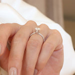 0.90 Karat & 0.24 Karat Yuvarlak Kesim HRD Sertifikalı Tektaş Pırlanta Yüzük - RNF0470 | Tektaş Pırlanta | Ronaff Pırlanta | Tektaş Yüzük, Pırlanta Yüzük, Kolye, Küpe