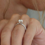 0.90 Karat & 0.24 Karat Yuvarlak Kesim HRD Sertifikalı Tektaş Pırlanta Yüzük - RNF0470 | Tektaş Pırlanta | Ronaff Pırlanta | Tektaş Yüzük, Pırlanta Yüzük, Kolye, Küpe