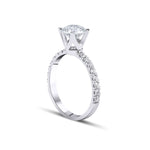 0.90 Karat & 0.24 Karat Yuvarlak Kesim HRD Sertifikalı Tektaş Pırlanta Yüzük - RNF0470 | Tektaş Pırlanta | Ronaff Pırlanta | Tektaş Yüzük, Pırlanta Yüzük, Kolye, Küpe