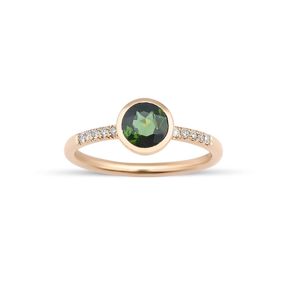 0.90 Karat Peridot Pırlantalı Tasarım Yüzük - RNF0685 | Renkli Taşlı Yüzükler | Ronaff Pırlanta | Tektaş Yüzük, Pırlanta Yüzük, Kolye, Küpe