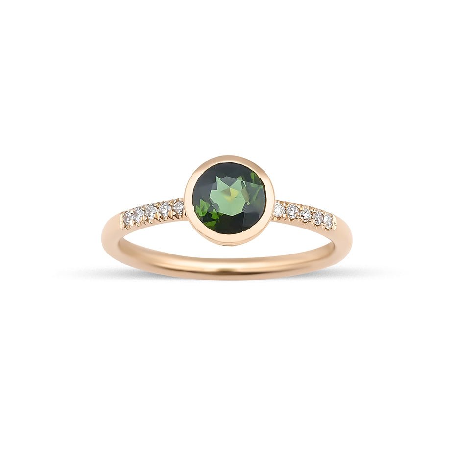 0.90 Karat Peridot Pırlantalı Tasarım Yüzük - RNF0685 | Ronaff Pırlanta | Tektaş Yüzük, Pırlanta Yüzük, Kolye, Küpe