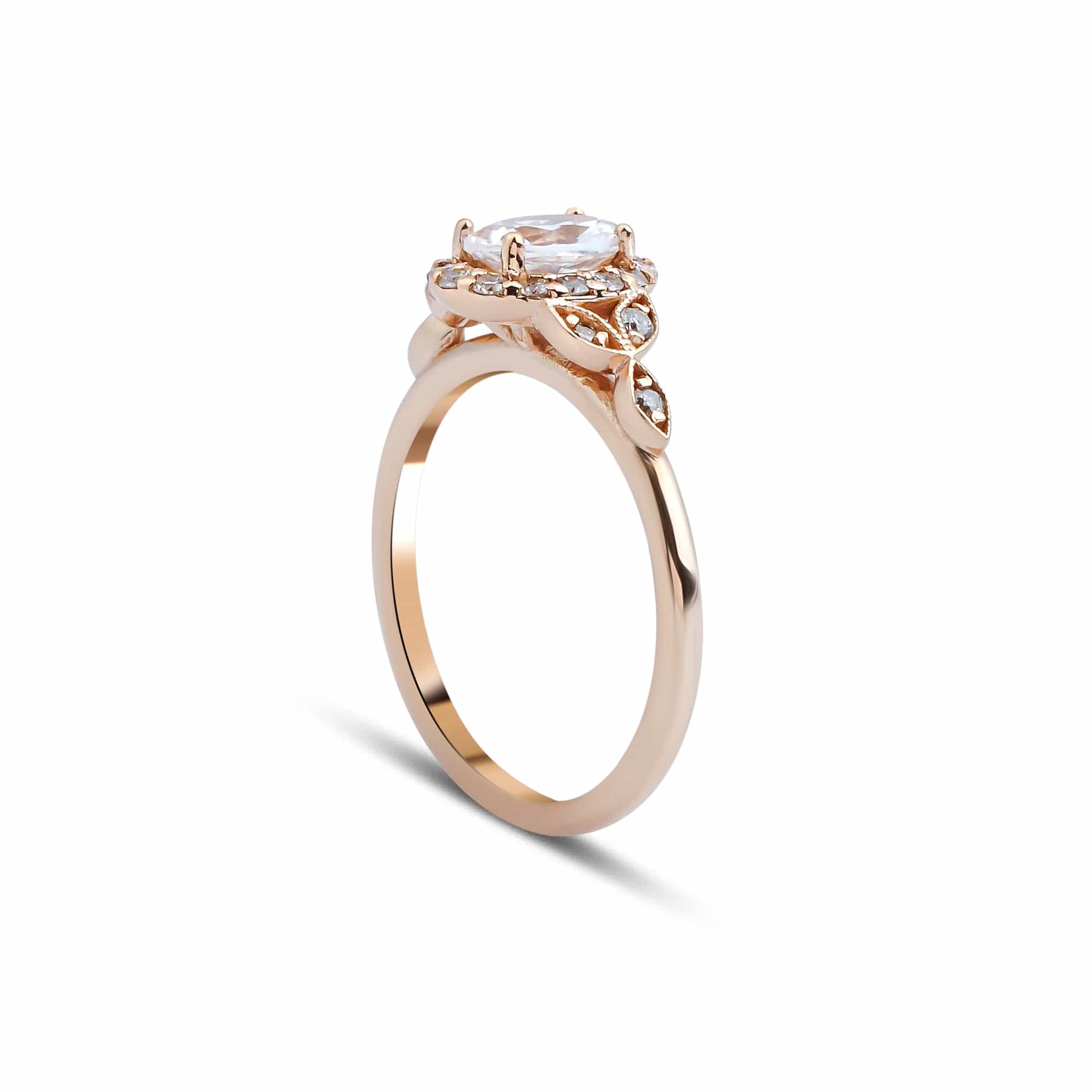 0.94 Karat Aquamarine Pırlantalı Vintage Yüzük - RNF0234 | Renkli Pırlantalı Yüzükler | Ronaff Pırlanta | Tektaş Yüzük, Pırlanta Yüzük, Kolye, Küpe