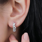 0.96 Karat Baget Pırlantalı Tasarım Halka Küpe - RNF0127 | Pırlanta Küpe | Ronaff Pırlanta | Tektaş Yüzük, Pırlanta Yüzük, Kolye, Küpe