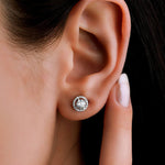 0.98 Karat Yuvarlak Kesim Tektaş Pırlanta Küpe - RNF0596 | Pırlanta Küpe | Ronaff Pırlanta | Tektaş Yüzük, Pırlanta Yüzük, Kolye, Küpe