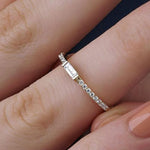 0.22 Karat Baget Pırlantalı Yüzük - RNF0264 | Tektaş Pırlanta | Ronaff Pırlanta | Tektaş Yüzük, Pırlanta Yüzük, Kolye, Küpe