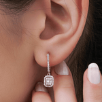 1.15 Karat Pırlanta Rose Baget Küpe - RNF0414 | Pırlanta Küpe | Ronaff Pırlanta | Tektaş Yüzük, Pırlanta Yüzük, Kolye, Küpe