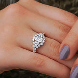 1.20 Karat Baget Pırlanta Fantezi Yüzük - RNF0366 | Tektaş Pırlanta | Ronaff Pırlanta | Tektaş Yüzük, Pırlanta Yüzük, Kolye, Küpe