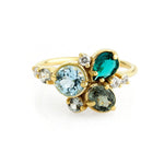 1.32 Karat Yeşilin Tonları Renkli Pırlantalı Özel Tasarım Yüzük - RNF0143 | Renkli Pırlantalı Yüzükler | Ronaff Pırlanta | Tektaş Yüzük, Pırlanta Yüzük, Kolye, Küpe