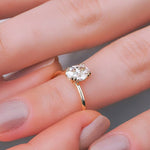 1.00 Karat Oval Kesim HRD Sertifikalı Tektaş Pırlanta Yüzük - RNF0541 | Tektaş Pırlanta | Ronaff Pırlanta | Tektaş Yüzük, Pırlanta Yüzük, Kolye, Küpe