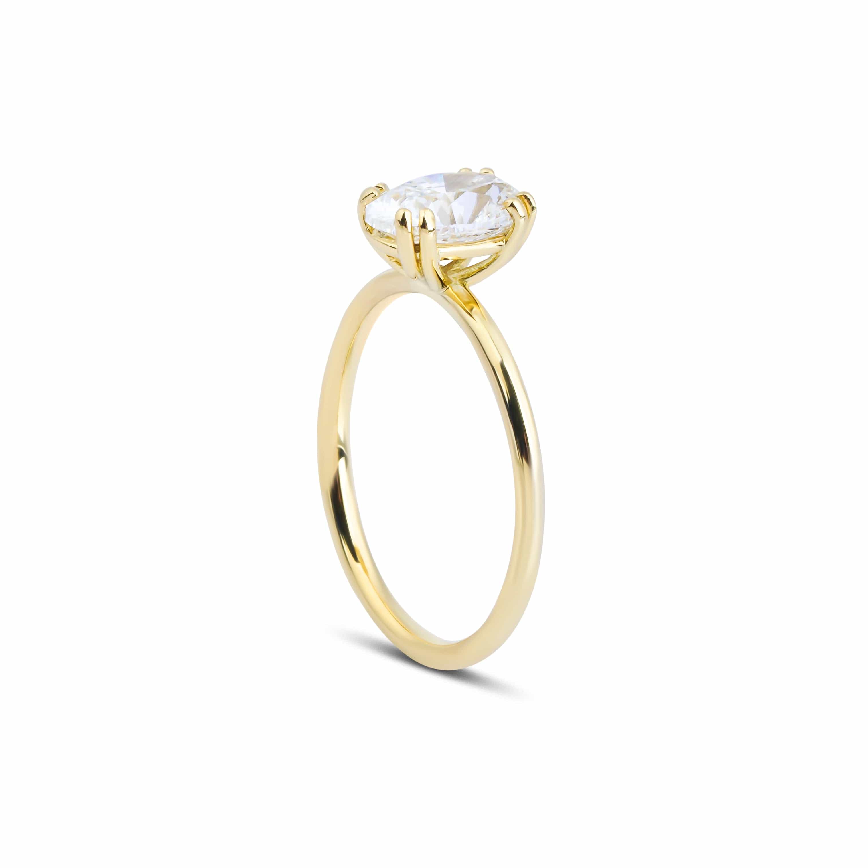 1.00 Karat Oval Kesim HRD Sertifikalı Tektaş Pırlanta Yüzük - RNF0541 | Tektaş Pırlanta | Ronaff Pırlanta | Tektaş Yüzük, Pırlanta Yüzük, Kolye, Küpe