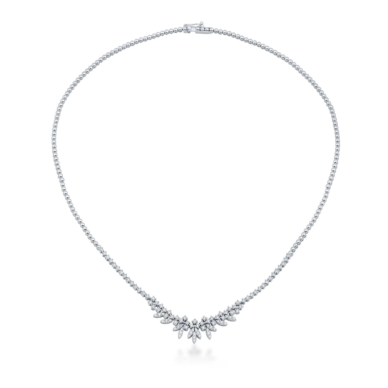 1.00 Karat Pırlanta Gerdanlık - RNF0326 | Gerdanlık | Ronaff Pırlanta | Tektaş Yüzük, Pırlanta Yüzük, Kolye, Küpe