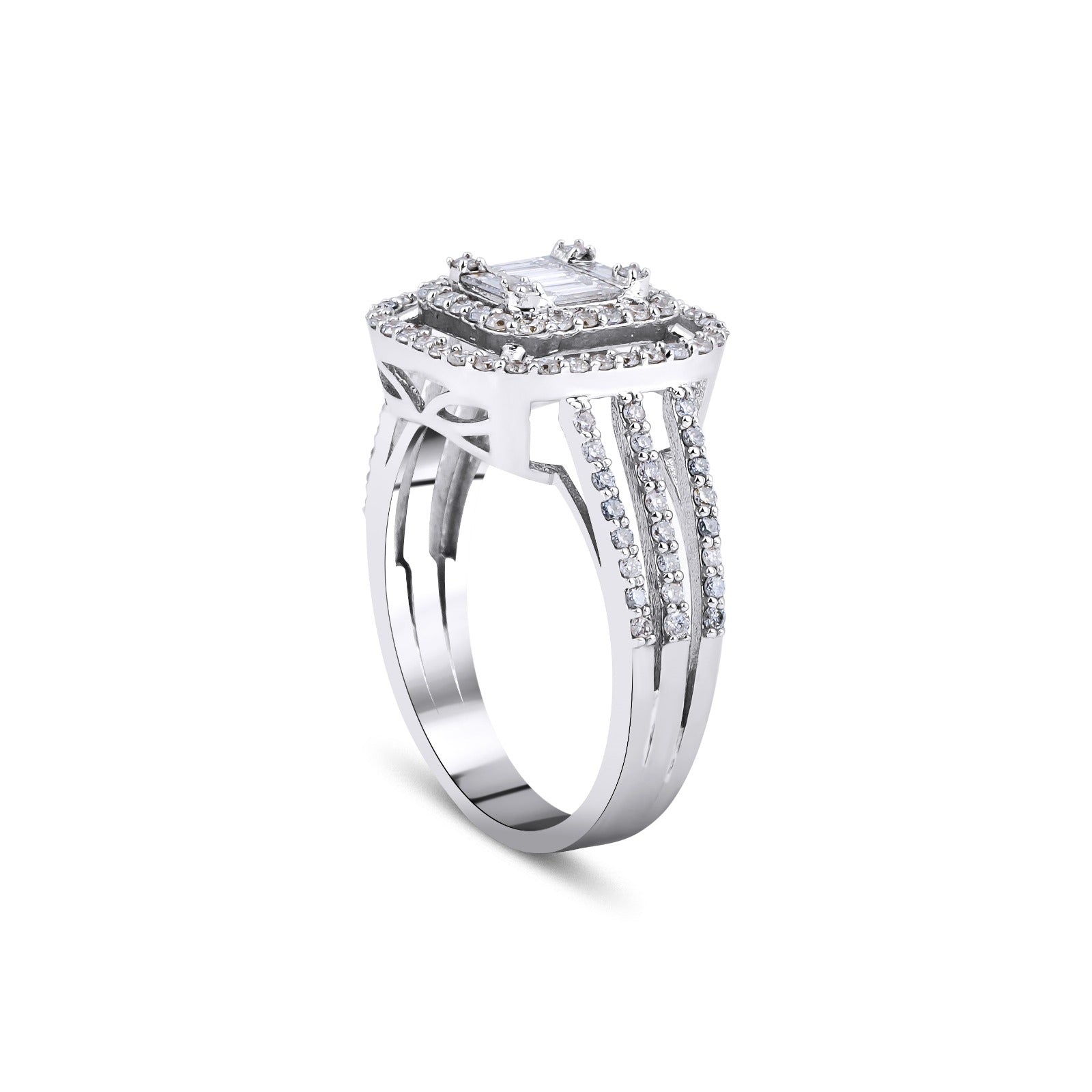 1.01 Karat Baget Kesim Pırlanta Baget Yüzük - RNF0744 | Pırlanta Yüzük | Ronaff Pırlanta | Tektaş Yüzük, Pırlanta Yüzük, Kolye, Küpe