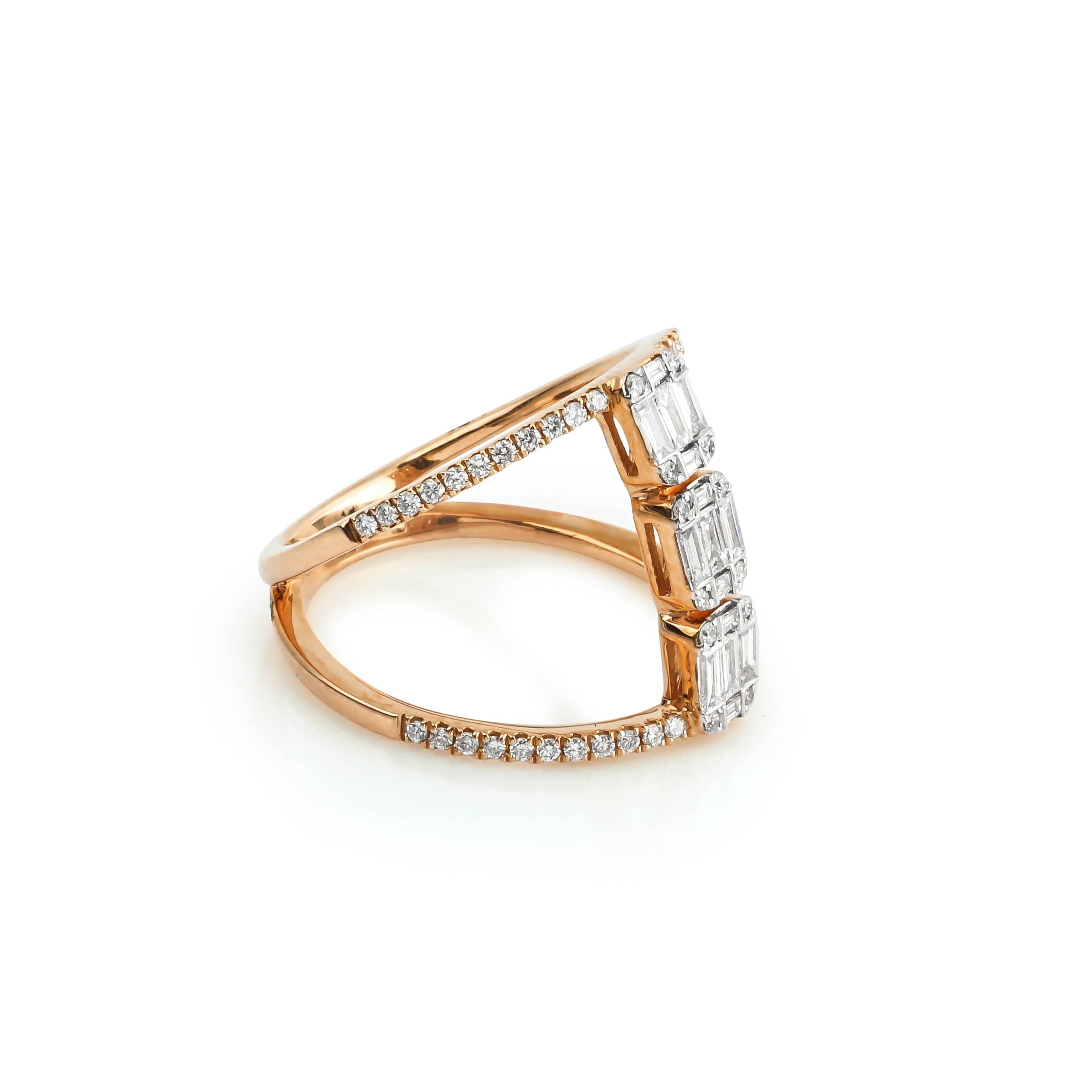 1.02 Karat Baget Pırlanta Fantazi Yüzük - RNF0345 | Tektaş Pırlanta | Ronaff Pırlanta | Tektaş Yüzük, Pırlanta Yüzük, Kolye, Küpe