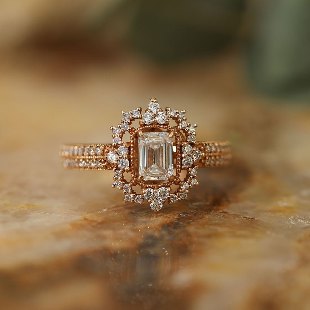 1.14 Karat Queen GIA/HRD Sertifikalı Emrald Pırlanta Yüzük - RNF0332 | Tektaş Pırlanta | Ronaff Pırlanta | Tektaş Yüzük, Pırlanta Yüzük, Kolye, Küpe