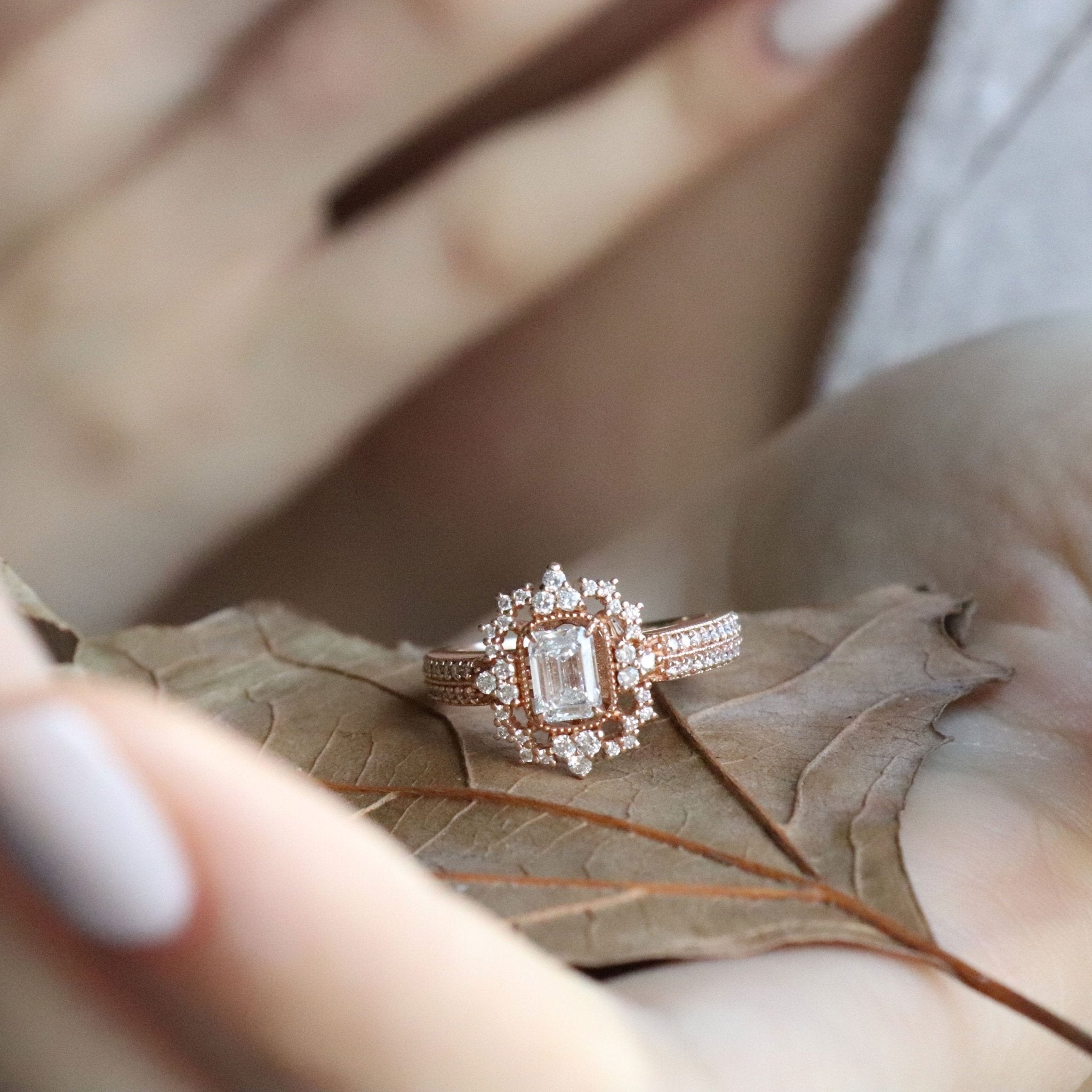 1.14 Karat Queen GIA/HRD Sertifikalı Emrald Pırlanta Yüzük - RNF0332 | Tektaş Pırlanta | Ronaff Pırlanta | Tektaş Yüzük, Pırlanta Yüzük, Kolye, Küpe