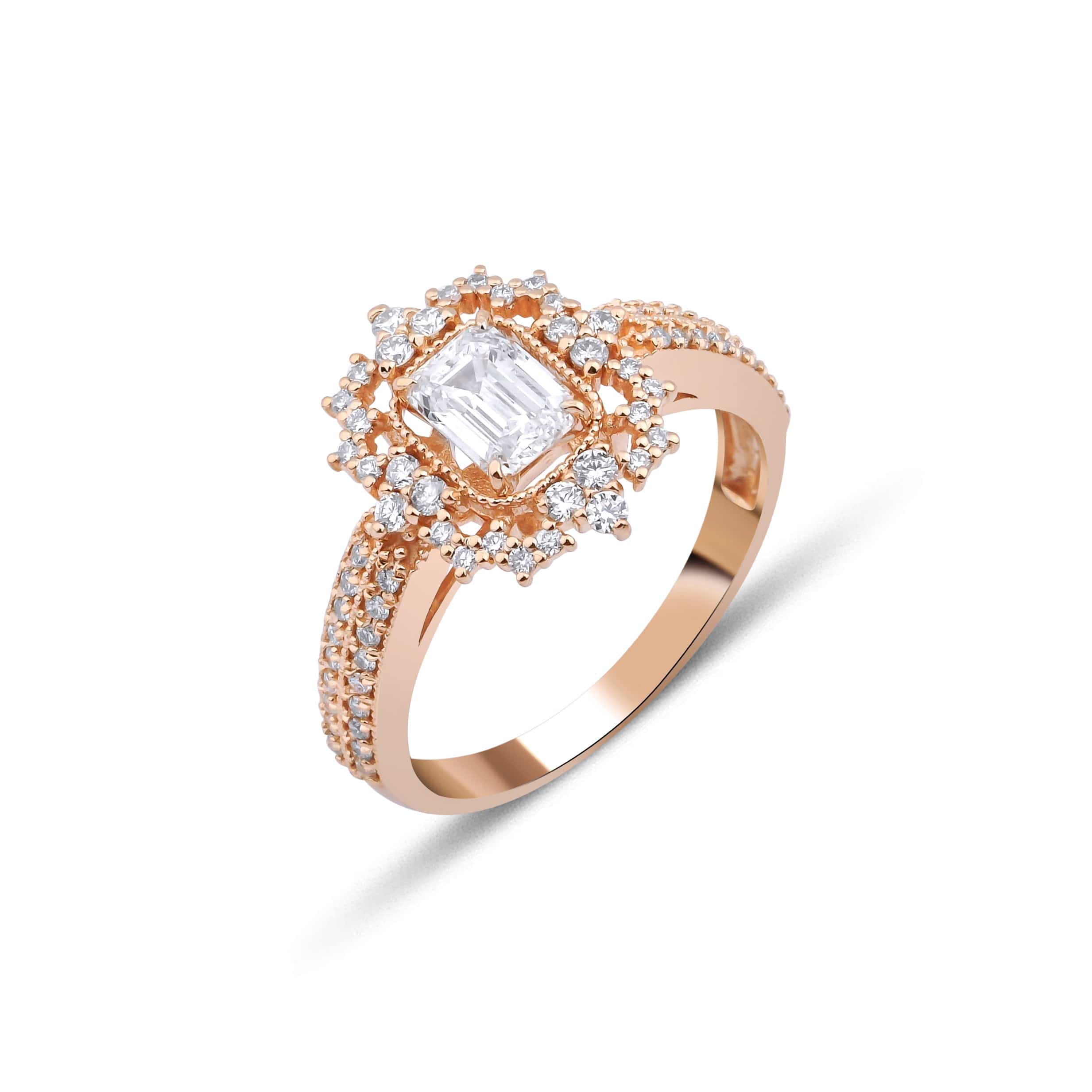 1.14 Karat Queen GIA/HRD Sertifikalı Emrald Pırlanta Yüzük - RNF0332 | Tektaş Pırlanta | Ronaff Pırlanta | Tektaş Yüzük, Pırlanta Yüzük, Kolye, Küpe