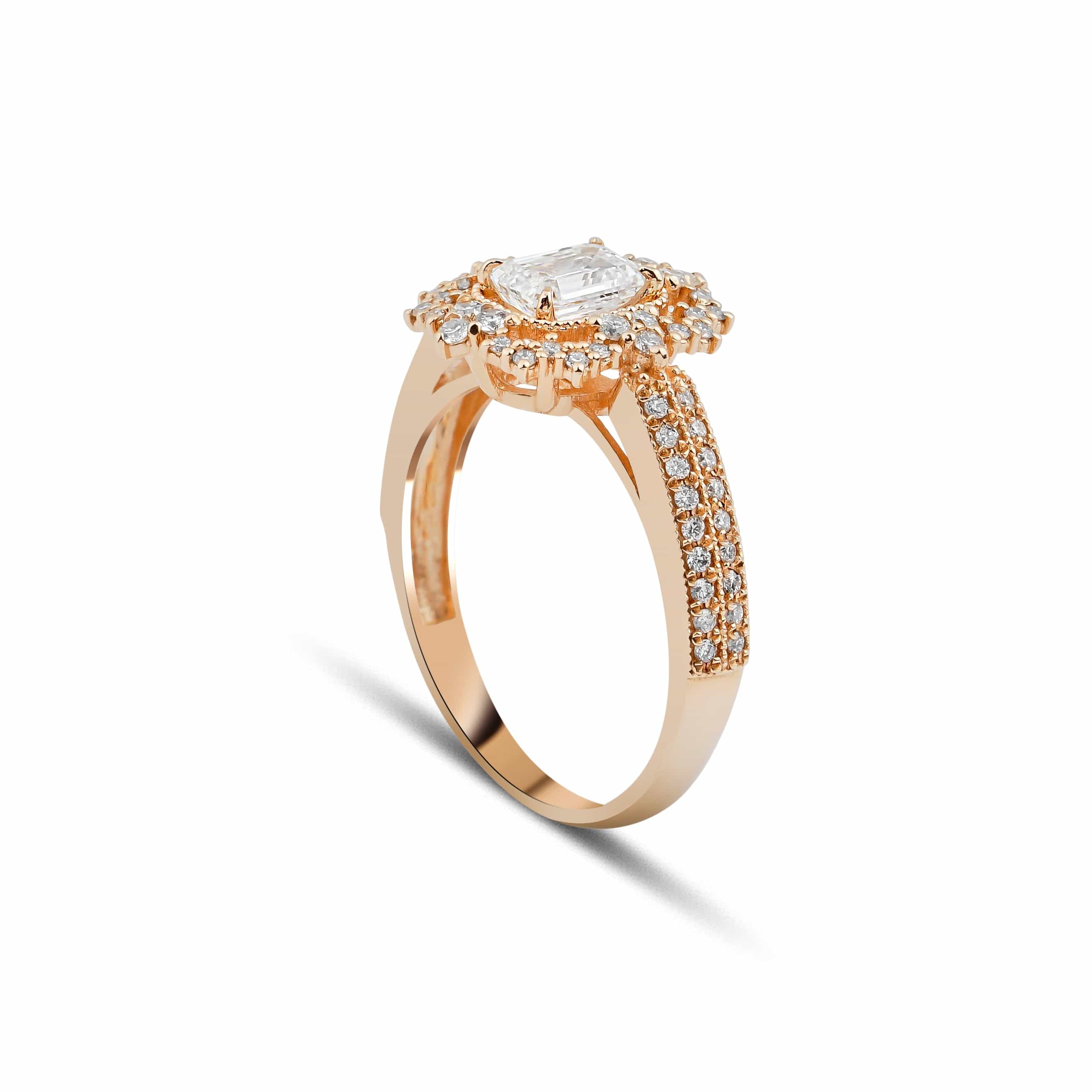 1.14 Karat Queen GIA/HRD Sertifikalı Emrald Pırlanta Yüzük - RNF0332 | Tektaş Pırlanta | Ronaff Pırlanta | Tektaş Yüzük, Pırlanta Yüzük, Kolye, Küpe