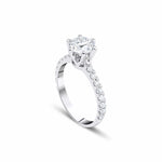 1.14 Karat Yuvarlak Pırlanta Tektaş Yüzük - RNF0257 | Tektaş Pırlanta | Ronaff Pırlanta | Tektaş Yüzük, Pırlanta Yüzük, Kolye, Küpe