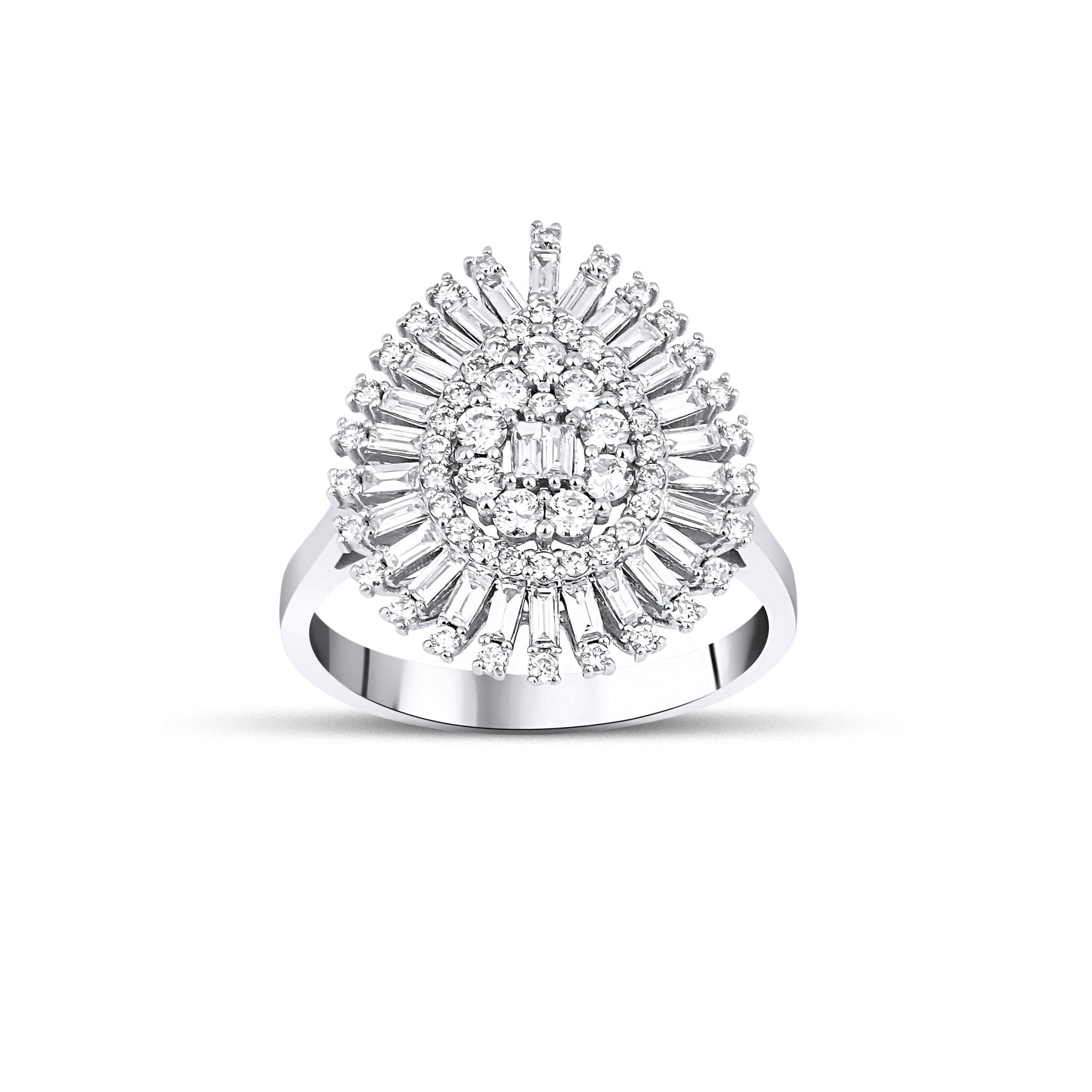 1.18 Karat Baget Kesim Pırlanta Yüzük - RNF0663 | Tektaş Pırlanta | Ronaff Pırlanta | Tektaş Yüzük, Pırlanta Yüzük, Kolye, Küpe