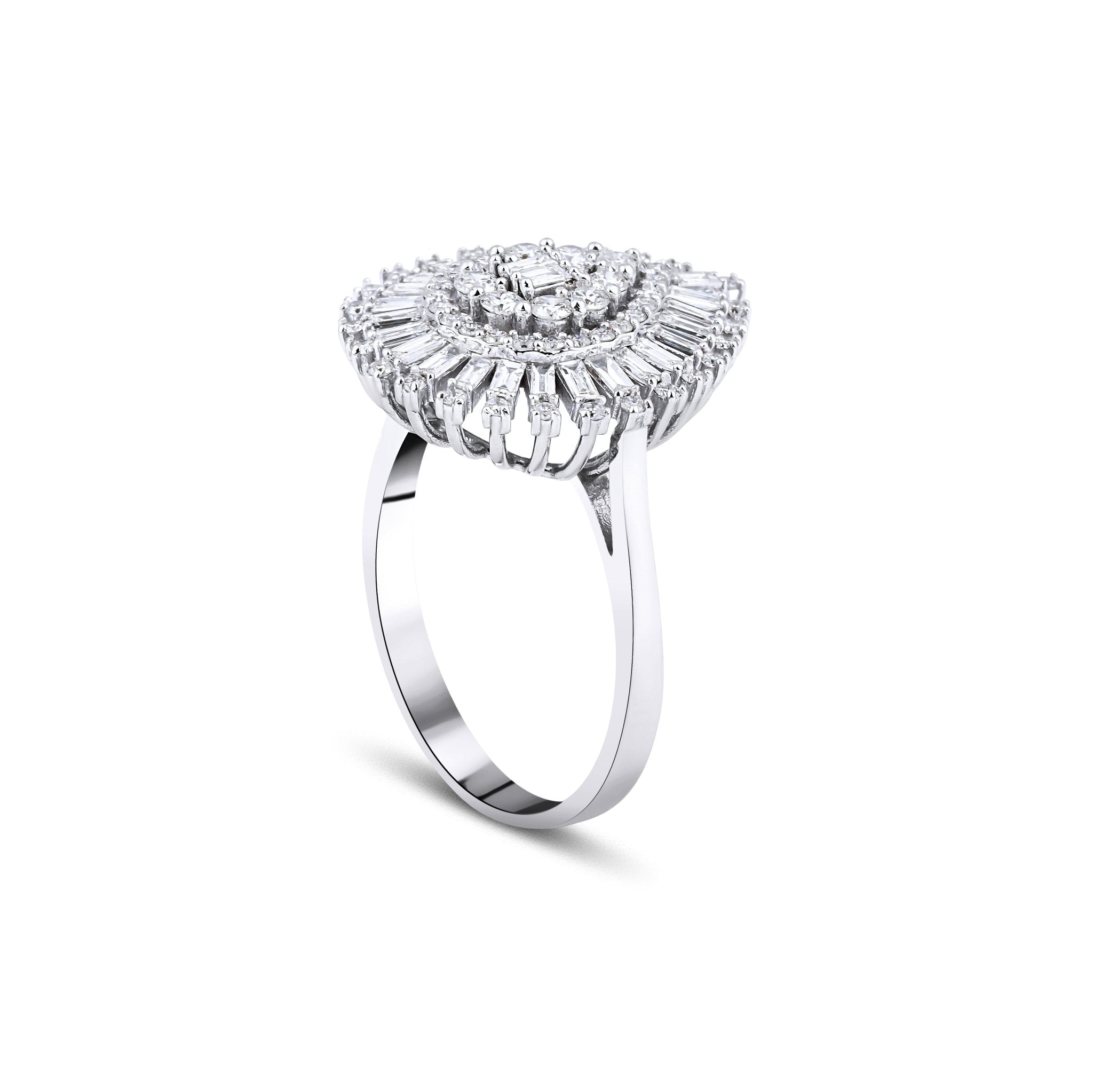 1.18 Karat Baget Kesim Pırlanta Yüzük - RNF0663 | Tektaş Pırlanta | Ronaff Pırlanta | Tektaş Yüzük, Pırlanta Yüzük, Kolye, Küpe