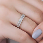 0.74 Karat & 0.44 Karat Baget Pırlantalı Tamtur Yüzük - RNF0133 | Tamtur Pırlanta Yüzük | Ronaff Pırlanta | Tektaş Yüzük, Pırlanta Yüzük, Kolye, Küpe