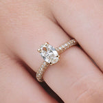 0.80 Karat Oval & 0.40 Karat Özel Tasarım GIA/HRD Sertifikalı Tektaş Pırlanta Yüzük - RNF0128 | Tektaş Pırlanta | Ronaff Pırlanta | Tektaş Yüzük, Pırlanta Yüzük, Kolye, Küpe