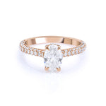 0.80 Karat Oval & 0.40 Karat Özel Tasarım GIA/HRD Sertifikalı Tektaş Pırlanta Yüzük - RNF0128 | Tektaş Pırlanta | Ronaff Pırlanta | Tektaş Yüzük, Pırlanta Yüzük, Kolye, Küpe