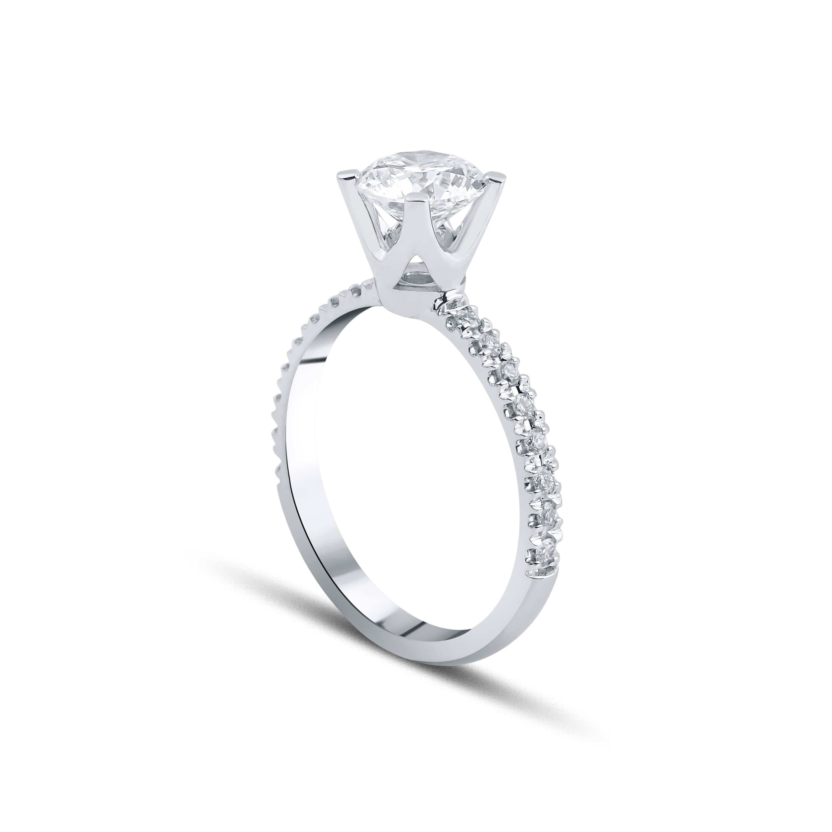 0.80 Karat & 0.25 Karat Yuvarlak Kesim GIA/HRD Sertifikalı Pırlanta Tektaş Yüzük - RNF0139 | Tektaş Pırlanta | Ronaff Pırlanta | Tektaş Yüzük, Pırlanta Yüzük, Kolye, Küpe