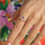 1.27 Karat Yuvarlak Turmalin Pırlantalı Yüzük - RNF0314 | Renkli Taşlı Yüzükler | Ronaff Pırlanta | Tektaş Yüzük, Pırlanta Yüzük, Kolye, Küpe