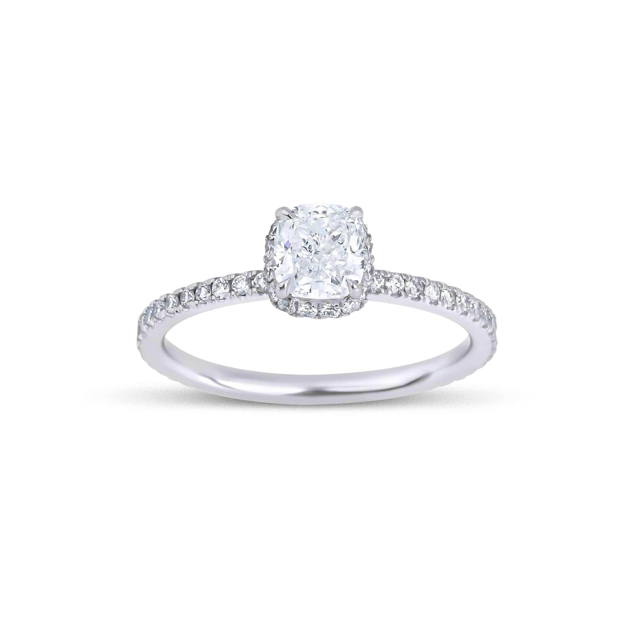 0.92 Karat Yastık (Cushion) Kesim Pırlanta Tektaş Yüzük - RNF0398 | Tektaş Pırlanta | Ronaff Pırlanta | Tektaş Yüzük, Pırlanta Yüzük, Kolye, Küpe