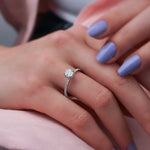 0.92 Karat Yastık (Cushion) Kesim Pırlanta Tektaş Yüzük - RNF0398 | Tektaş Pırlanta | Ronaff Pırlanta | Tektaş Yüzük, Pırlanta Yüzük, Kolye, Küpe