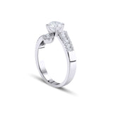 1.57 Karat Yuvarlak Kesim Pırlantalı Tasarım Yüzük - RNF0223 | Tektaş Pırlanta | Ronaff Pırlanta | Tektaş Yüzük, Pırlanta Yüzük, Kolye, Küpe