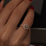 1.60 Karat Salt and Pepper Pırlanta Elmas Tasarım Yüzük - RNF0534 | Tektaş Pırlanta | Ronaff Pırlanta | Tektaş Yüzük, Pırlanta Yüzük, Kolye, Küpe