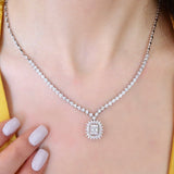 1.63 Karat Baget Markizli Pırlanta Gerdanlık - RNF0224 | Gerdanlık | Ronaff Pırlanta | Tektaş Yüzük, Pırlanta Yüzük, Kolye, Küpe