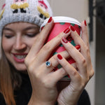 1.67 Karat London Blue Topaz Pırlantalı Yüzük - RNF0140 | Renkli Pırlantalı Yüzükler | Ronaff Pırlanta | Tektaş Yüzük, Pırlanta Yüzük, Kolye, Küpe