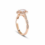 1.79 Karat Morganit Pırlantalı Vintage Yüzük - RNF0219 | Renkli Taşlı Yüzükler | Ronaff Pırlanta | Tektaş Yüzük, Pırlanta Yüzük, Kolye, Küpe