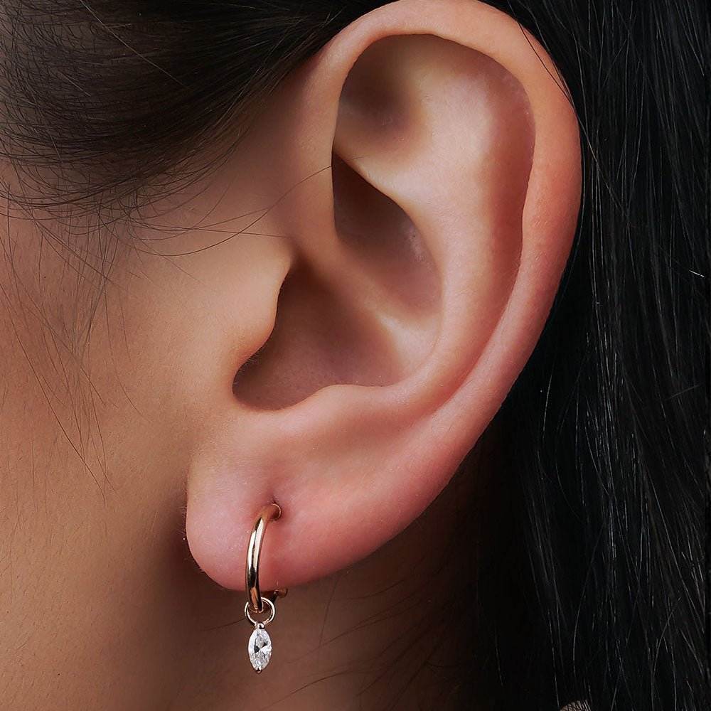 0.10 Karat Pırlanta Sallantılı Markiz Küpe - RNF0404 | Pırlanta Küpe | Ronaff Pırlanta | Tektaş Yüzük, Pırlanta Yüzük, Kolye, Küpe