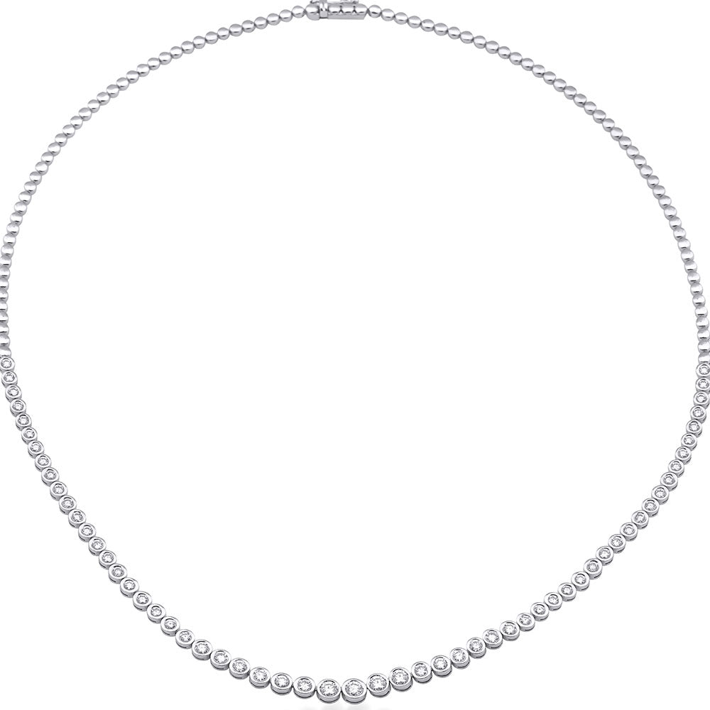 2.80 ct Pırlanta Suyolu Gerdanlık - RNF0710 | Gerdanlık | Ronaff Pırlanta | Tektaş Yüzük, Pırlanta Yüzük, Kolye, Küpe